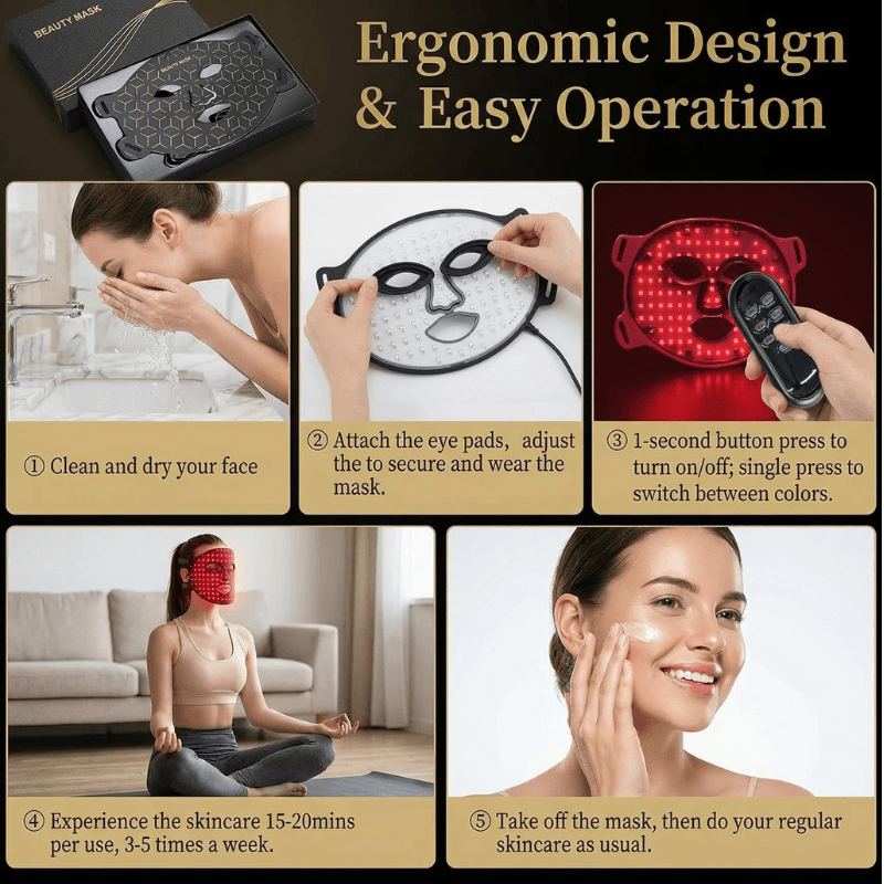 BrightBloom™ Infrared Light Therapy Mask